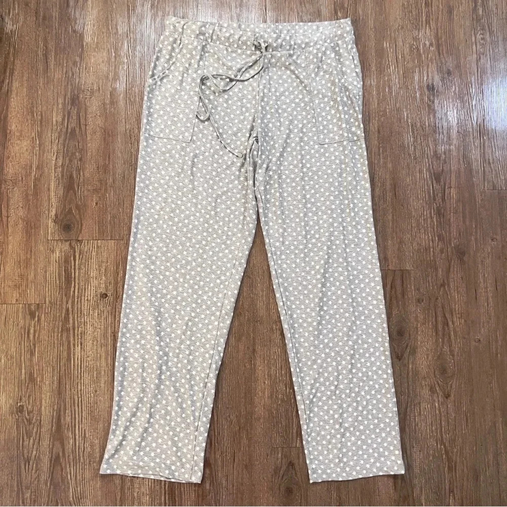 LUCKY BRAND Gray Pocket Stretch Loungewear Pants Medium